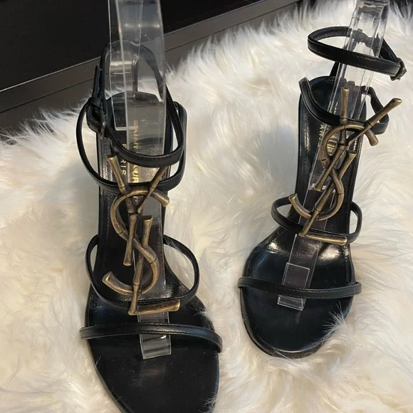 Ysl Cassandra bamboo heel - Picture 4 of 8